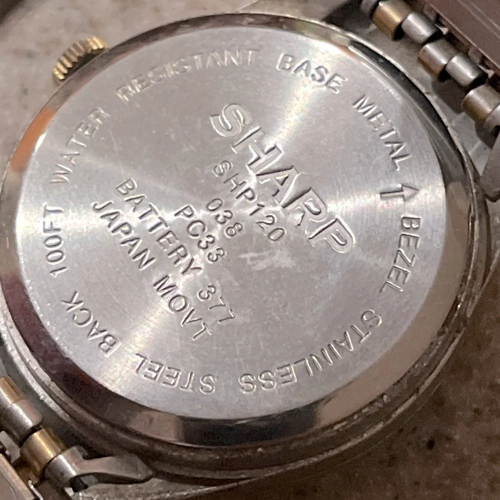 Vintage Sharp SHP120 Quartz Watch